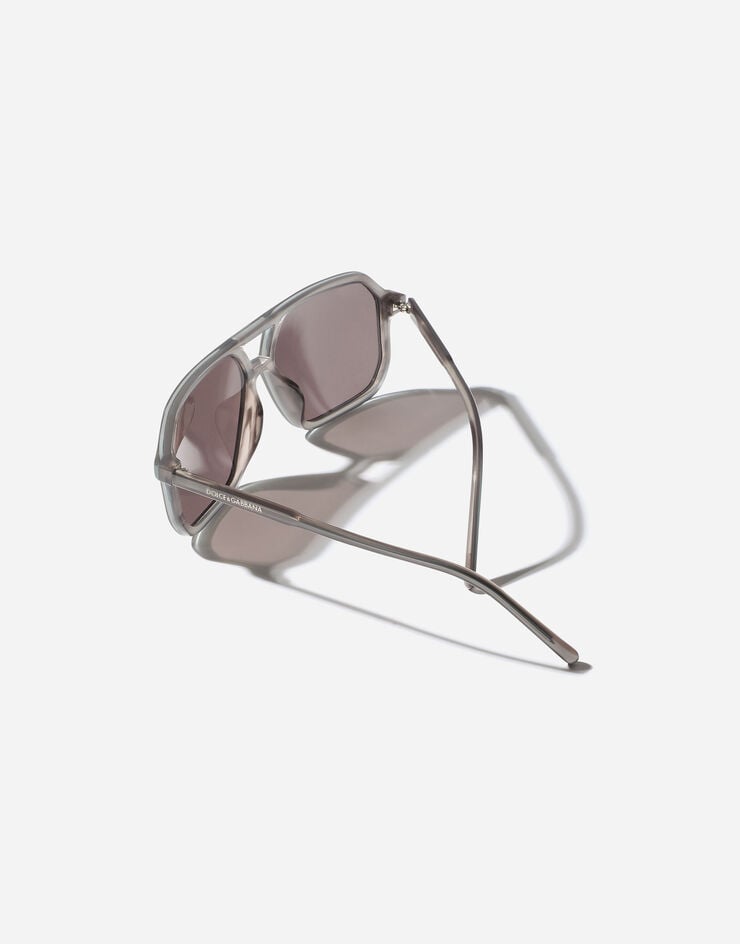 Dolce & Gabbana Everyday Sunglasses Dolce & Gabbana Everyday Sunglasses Transp grey on striped grey VG4541VP987