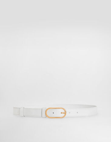 Dolce & Gabbana Calfskin belt Black FB404AGDC2P