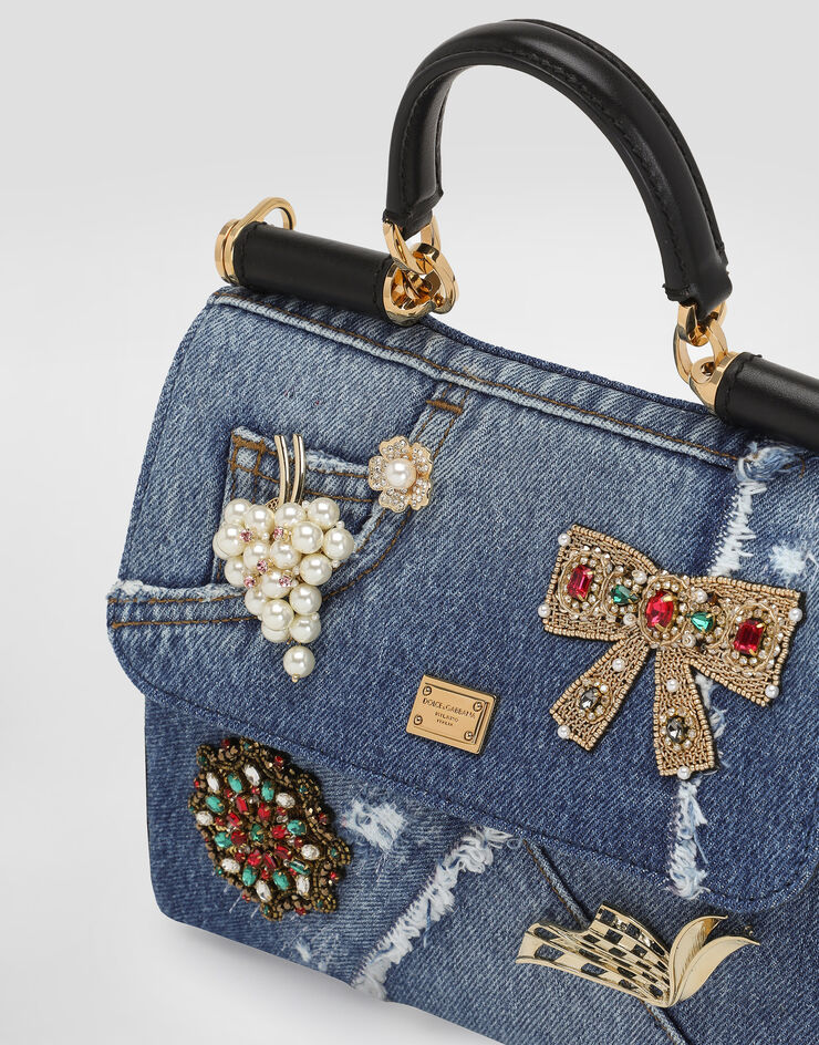 Dolce & Gabbana My Sicily denim handbag Multicolor BB7781BG682