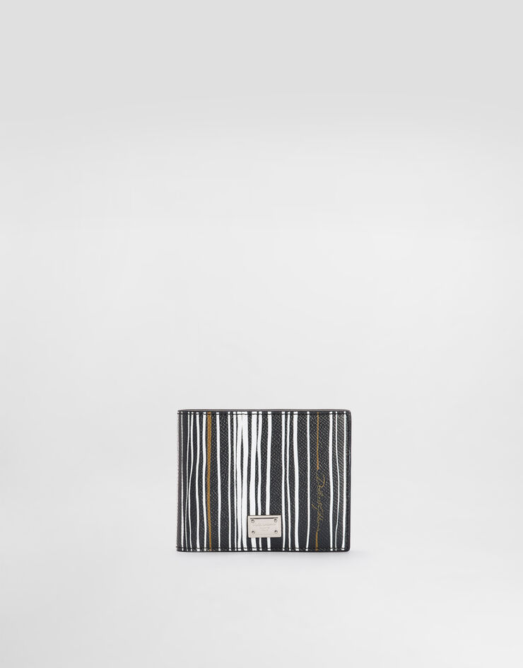 Dolce & Gabbana Stripe-print calfskin wallet Dolce & Gabbana Stripe-print calfskin wallet Multicolor BP3102A0692