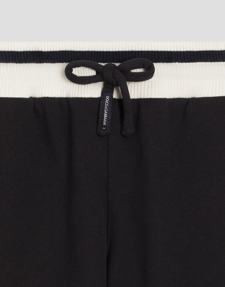 Dolce & Gabbana Fleece trousers Blue L4JPLWG7QMX