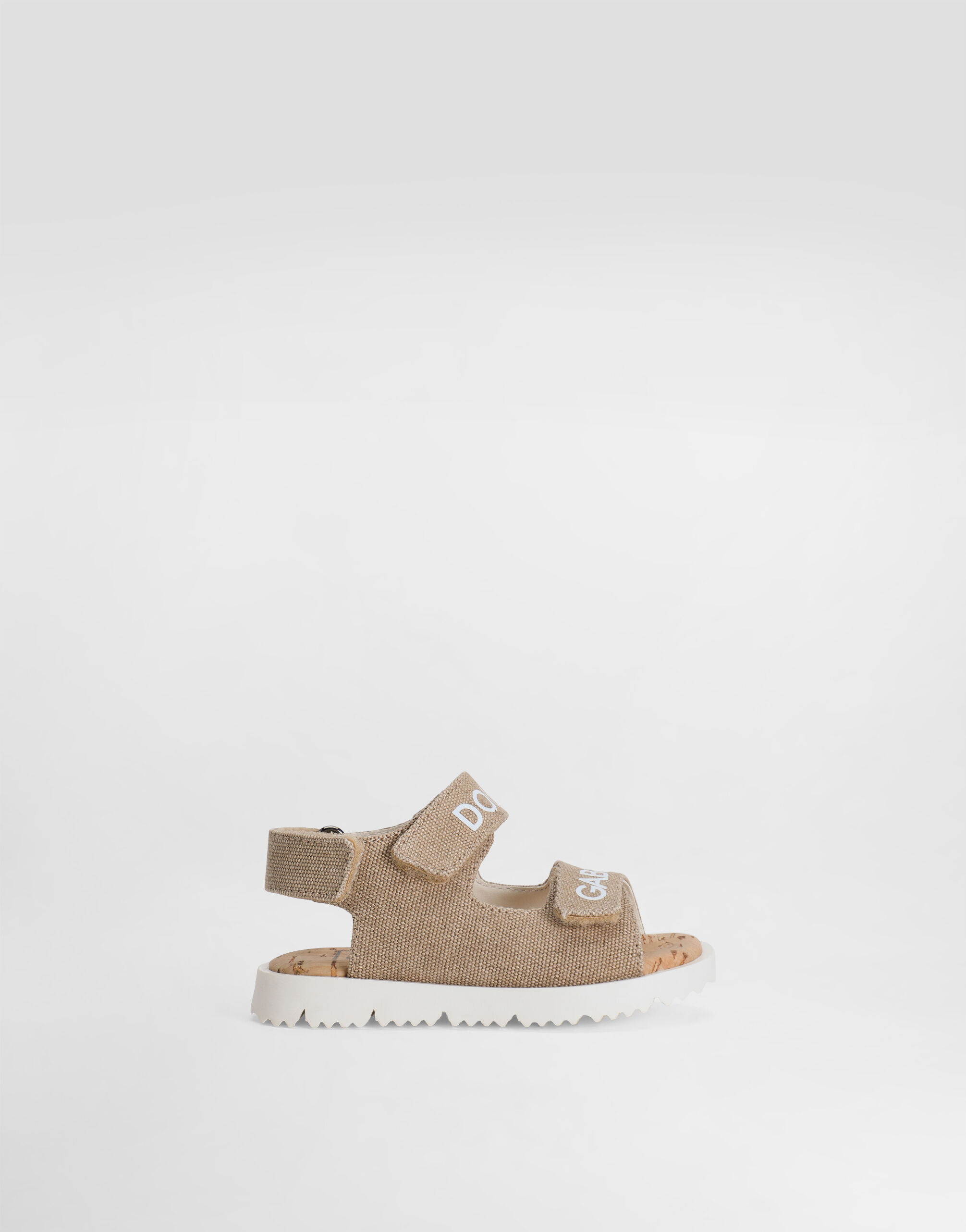 Canvas sandals in Beige for Boys | Dolce&Gabbana® US