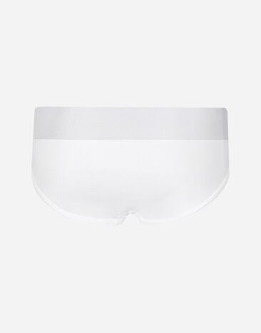 Dolce & Gabbana Stretch cotton mid-rise briefs White M3F31JONP20