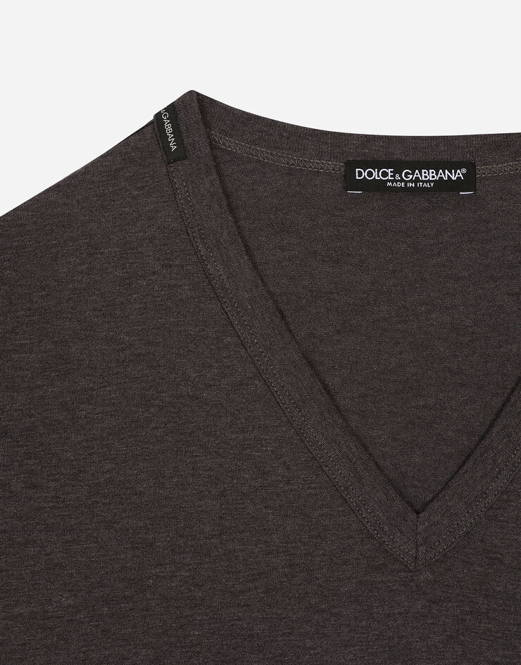 Dolce & Gabbana Cotton t-shirt Grey G8KG0TFU7EQ
