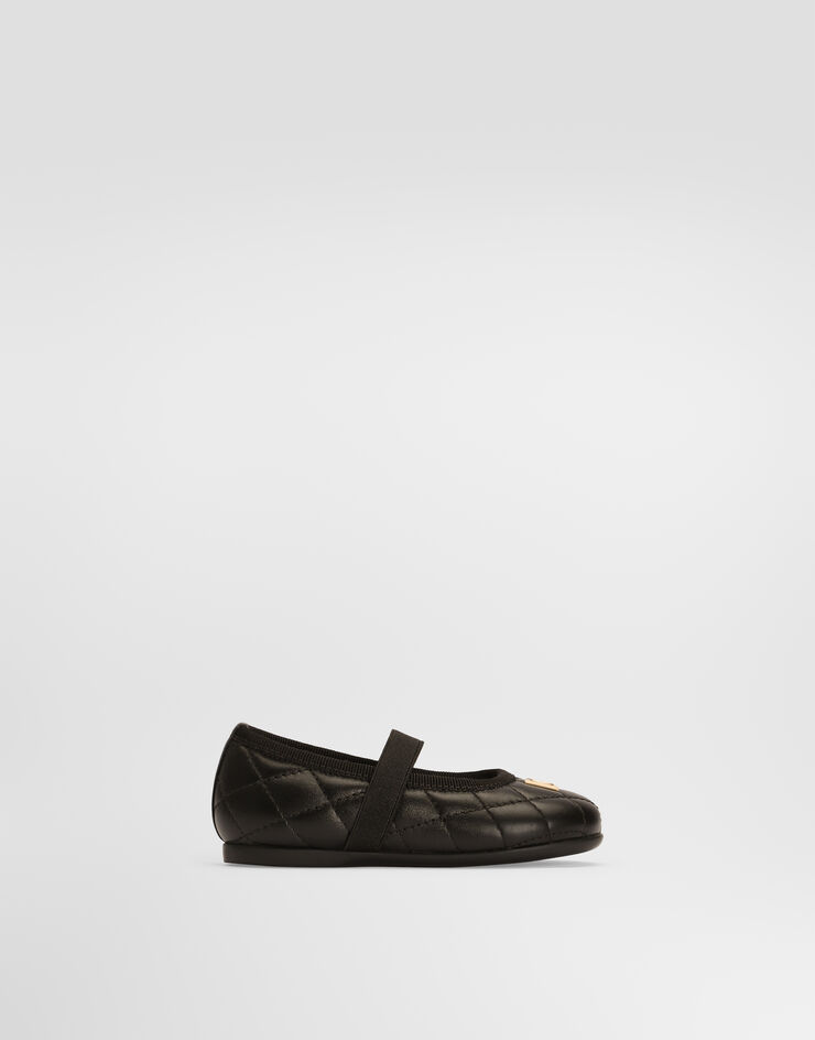 Dolce & Gabbana Nappa leather ballet flats Dolce & Gabbana Nappa leather ballet flats Black D20119A0988