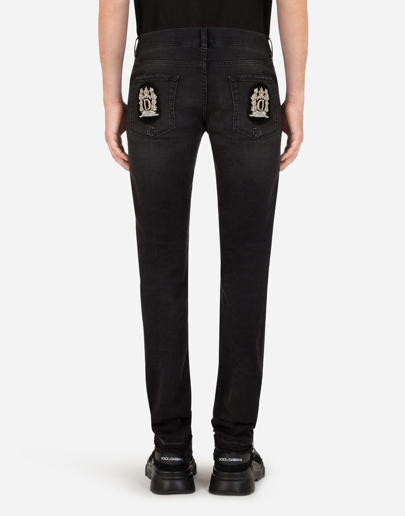 ジーンズ スキニーストレッチ パッチ