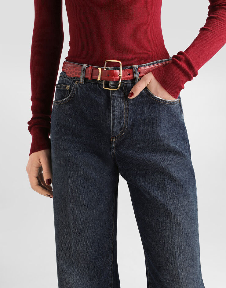 Dolce & Gabbana 5-pocket denim trousers Dolce & Gabbana 5-pocket denim trousers Multicolor FTDM0DG8PS2