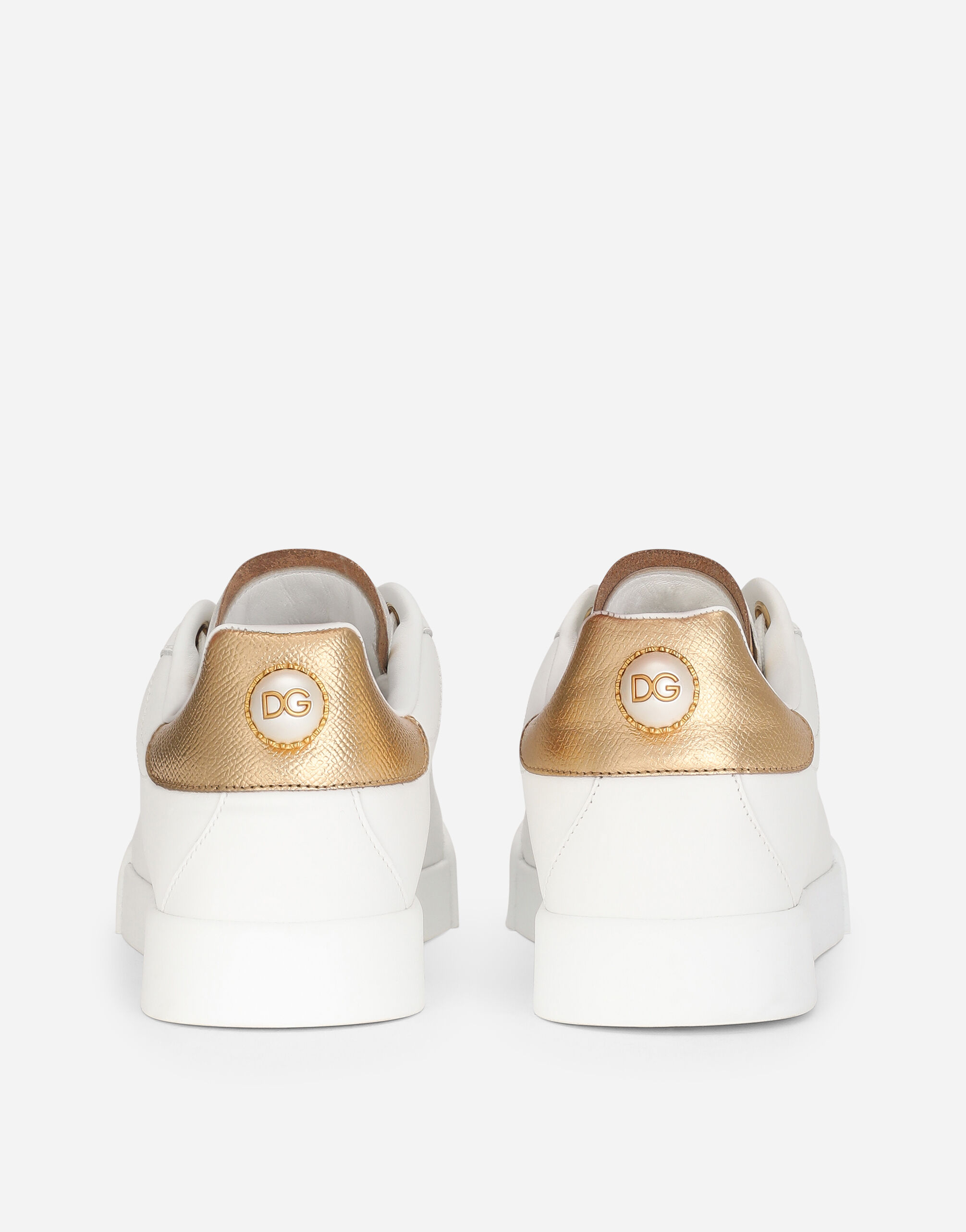 Dolce gabbana gold clearance sneakers