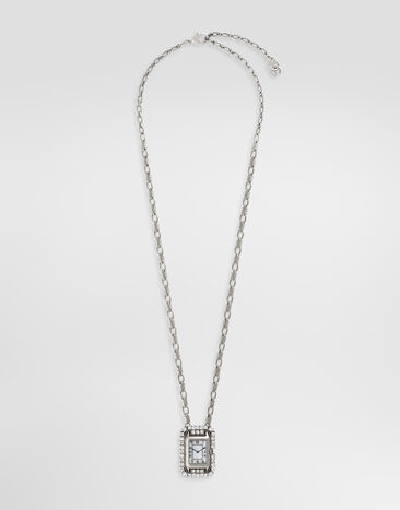 Dolce & Gabbana Collana orologio Argento WNS7S9W1111