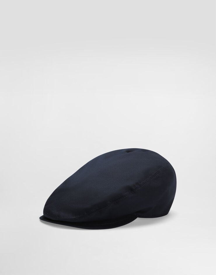Dolce & Gabbana Cotton gabardine flat cap Blue GH587ZFUFNV
