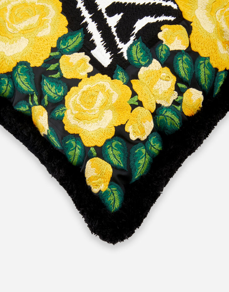 Dolce & Gabbana Cojín mediano bordado Multicolor TCE015TCABU
