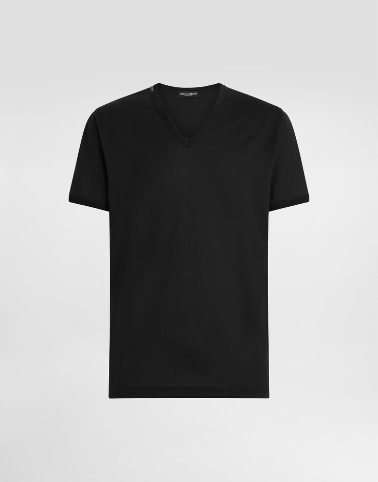 Dolce & Gabbana Cotton t-shirt Blue G8KG0TFU7EQ