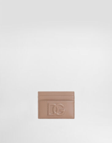 Dolce & Gabbana DG Logo card holder Pale Pink BI0330AG081