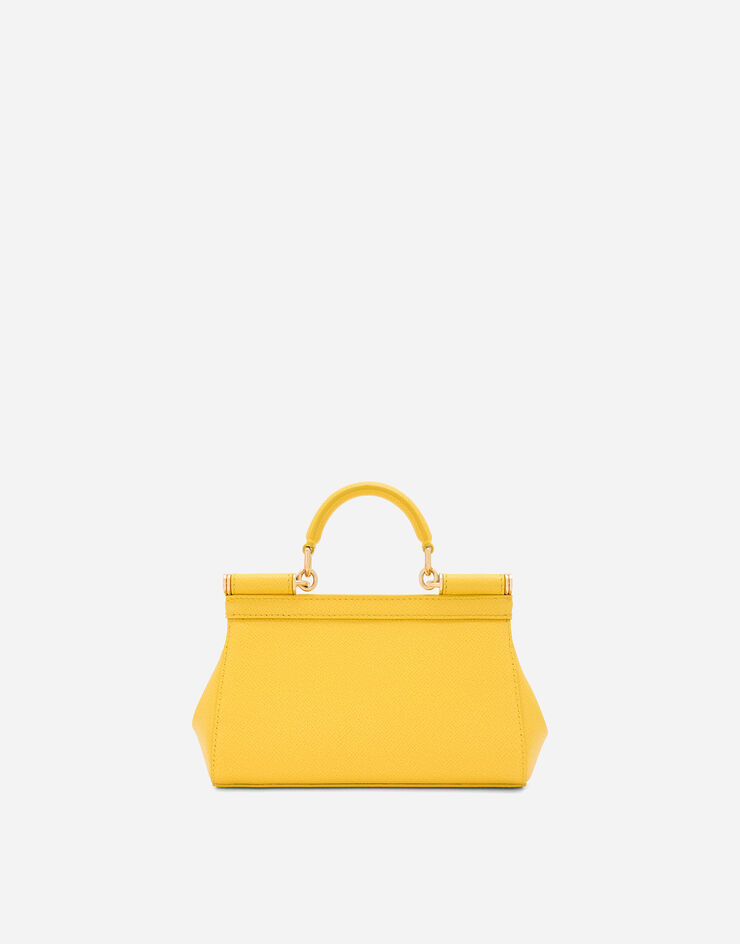 Dolce & Gabbana Sac à main Sicily petit format Jaune BB7116A1001