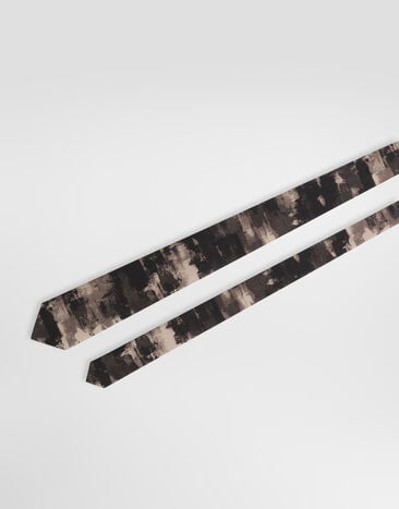 Dolce & Gabbana Abstract-print twill tie  GT147EG0WVZ