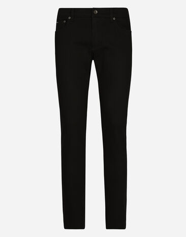 Dolce & Gabbana Jeans Slim Stretch schwarz gewaschen Mehrfarbig GY07CDG8OW8