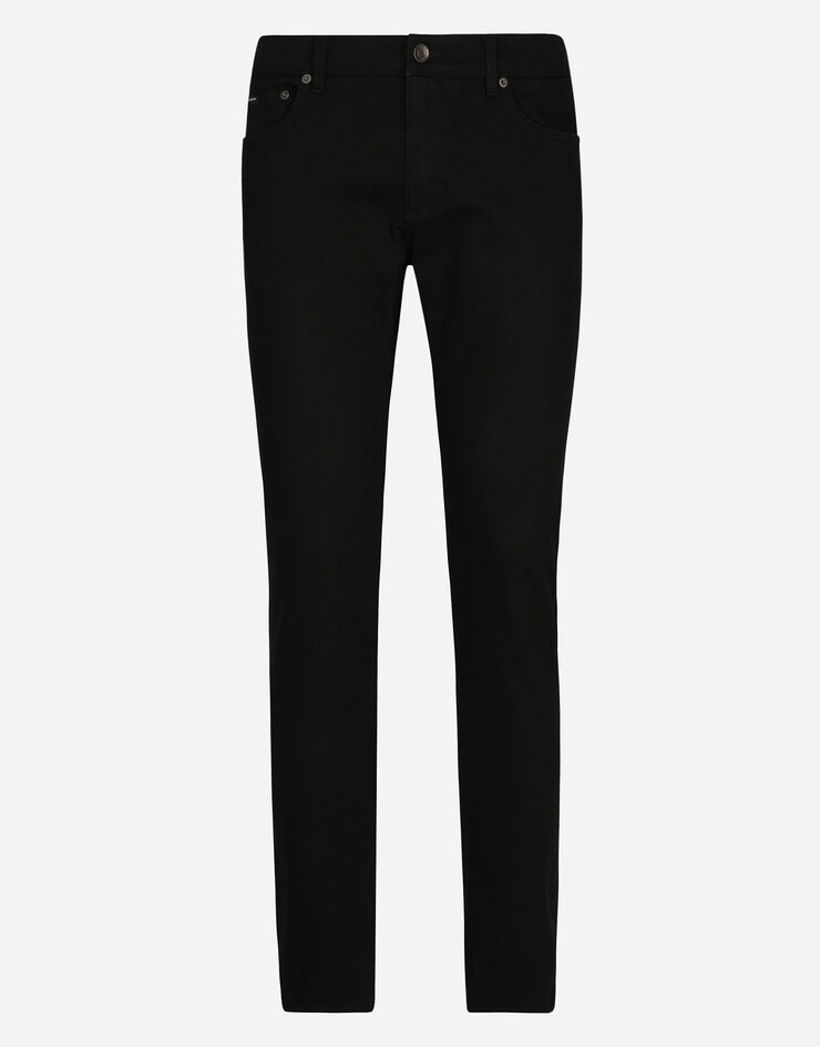 Dolce & Gabbana Jeans Slim Stretch schwarz gewaschen Dolce & Gabbana Jeans Slim Stretch schwarz gewaschen Mehrfarbig GY07CDG8OW8