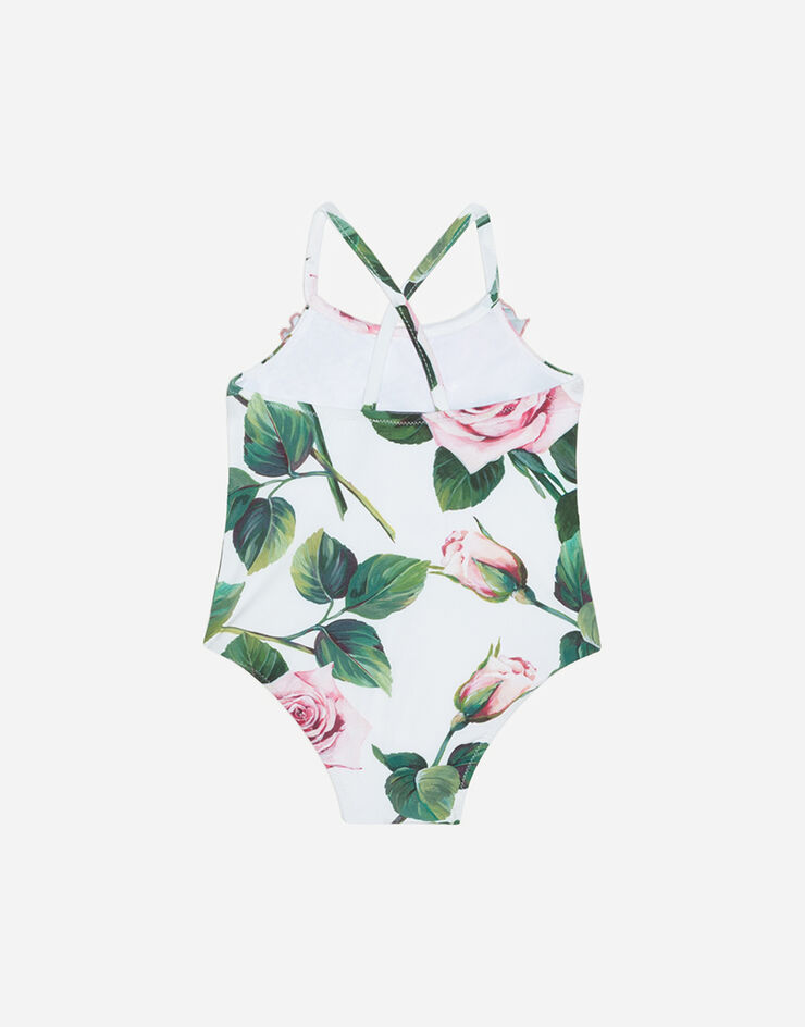 Dolce & Gabbana TROPICAL ROSE PRINT SWIMSUIT フローラルプリント L2J814FSGR0