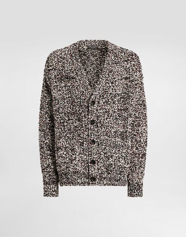 Dolce & Gabbana Cotton cardigan Beige GXVGRTJGMGV