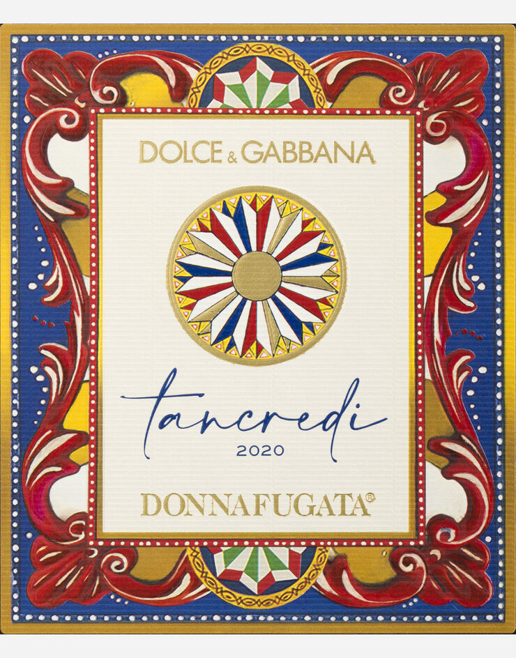 Dolce & Gabbana TANCREDI 2020 - Terre Siciliane IGT Rouge (0,75 l) Étui une bouteille Multicolore PW0420RES75
