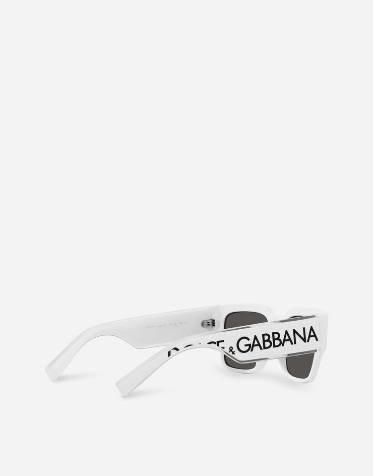 Dolce & Gabbana Sonnenbrille DG Elastic Weiss VG6184VN287