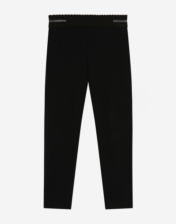 Dolce&Gabbana Cotton leggings Black L5JP3KG7MJS