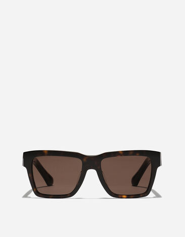 Dolce & Gabbana Mirror logo sunglasses Brown VG446EVP273