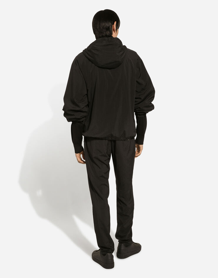 Dolce & Gabbana Pantalón de chándal de lana virgen Negro GYACETGH460
