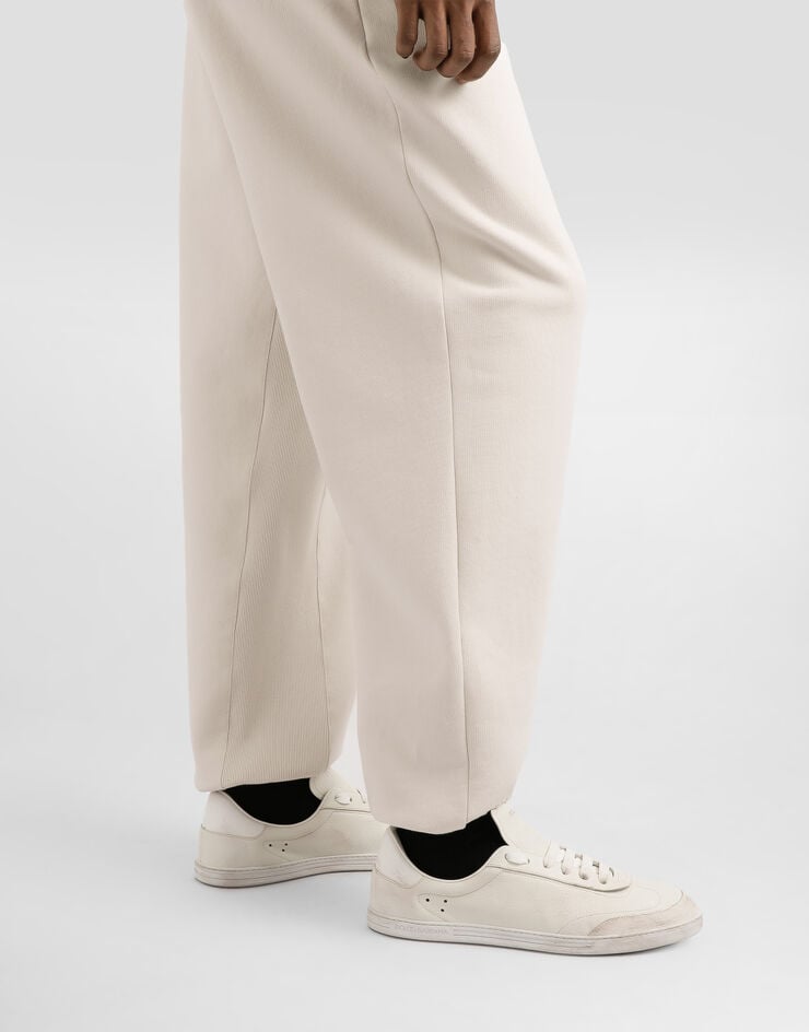 Dolce & Gabbana Jogginghose aus Jersey Beige GP17ATG7PLO