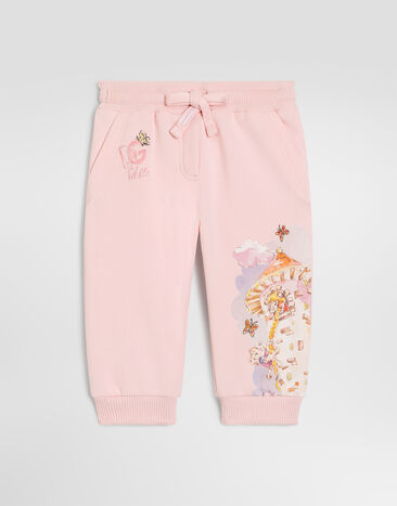 Dolce & Gabbana Fleece sweatpants Pink L2JPJ1G7P8M