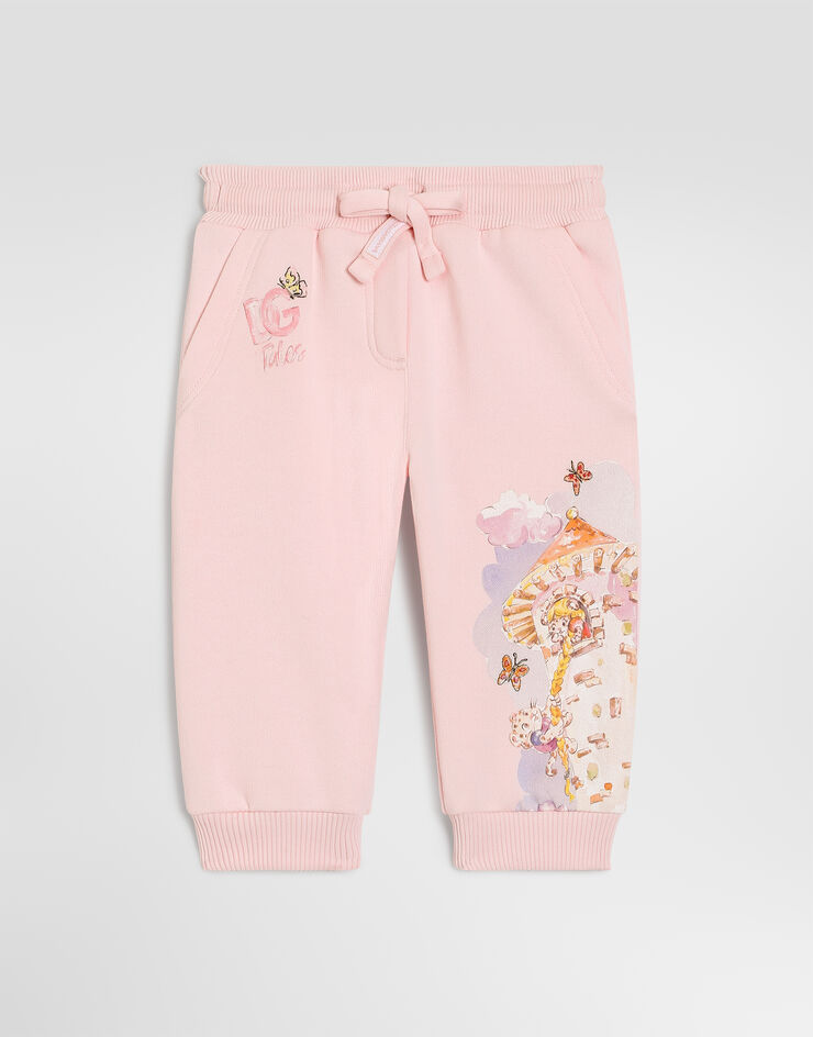 Dolce & Gabbana Fleece sweatpants Pink L2JPJ1G7P8M