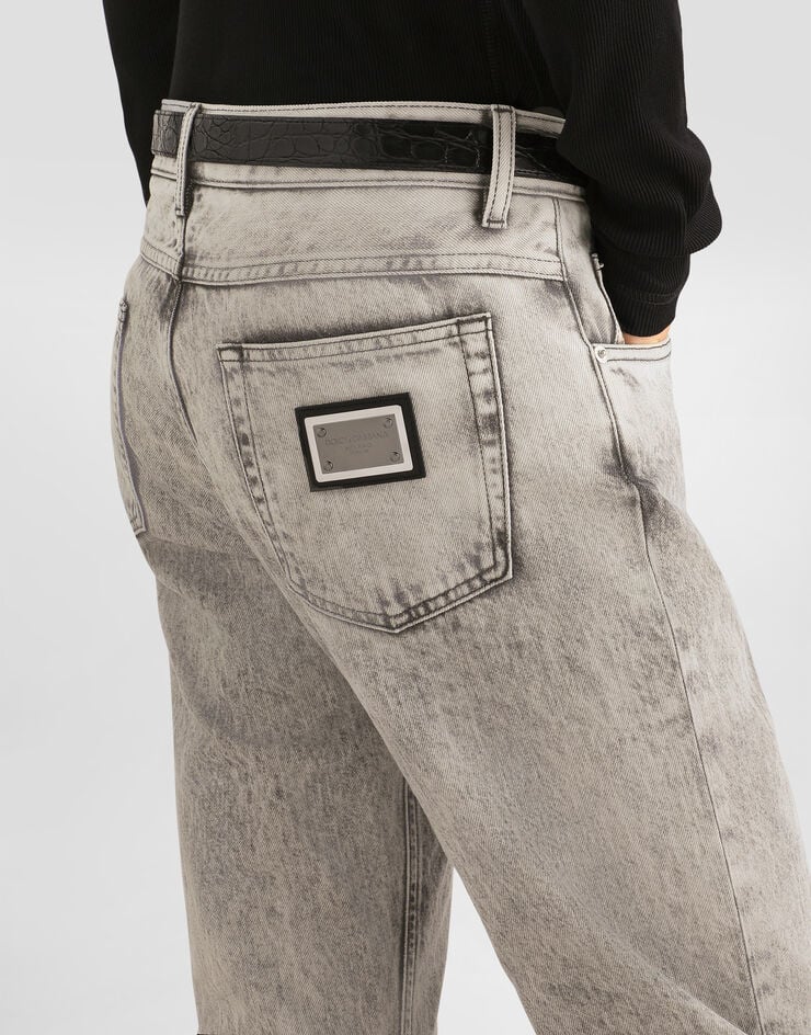 Dolce & Gabbana Pantalones en denim Dolce & Gabbana Pantalones en denim Multicolor GYJCCDG8PK7