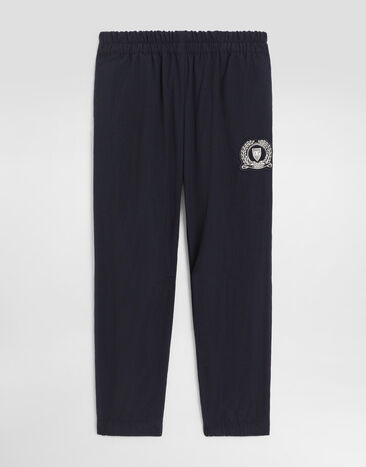 Dolce & Gabbana Fleece trousers with logo  L45P34G7P6H