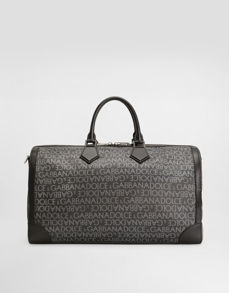 Dolce & Gabbana Reisetasche aus bedrucktem Jacquard Mehrfarbig BM2333AJ705