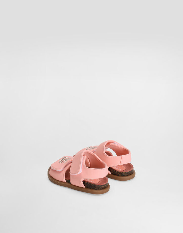 Dolce & Gabbana Sandals with rhinestones Pink D20085A3G64