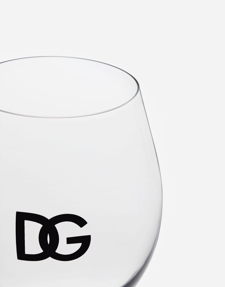 Dolce & Gabbana Set 2 Wine Glasses Multicolor TCBS08TCAI2