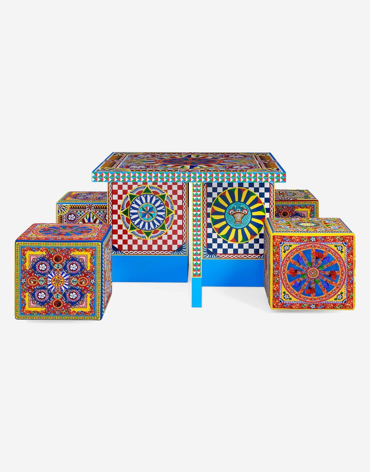 Dolce & Gabbana Table d’appoint Diana Multicolore TAE032TEAA3