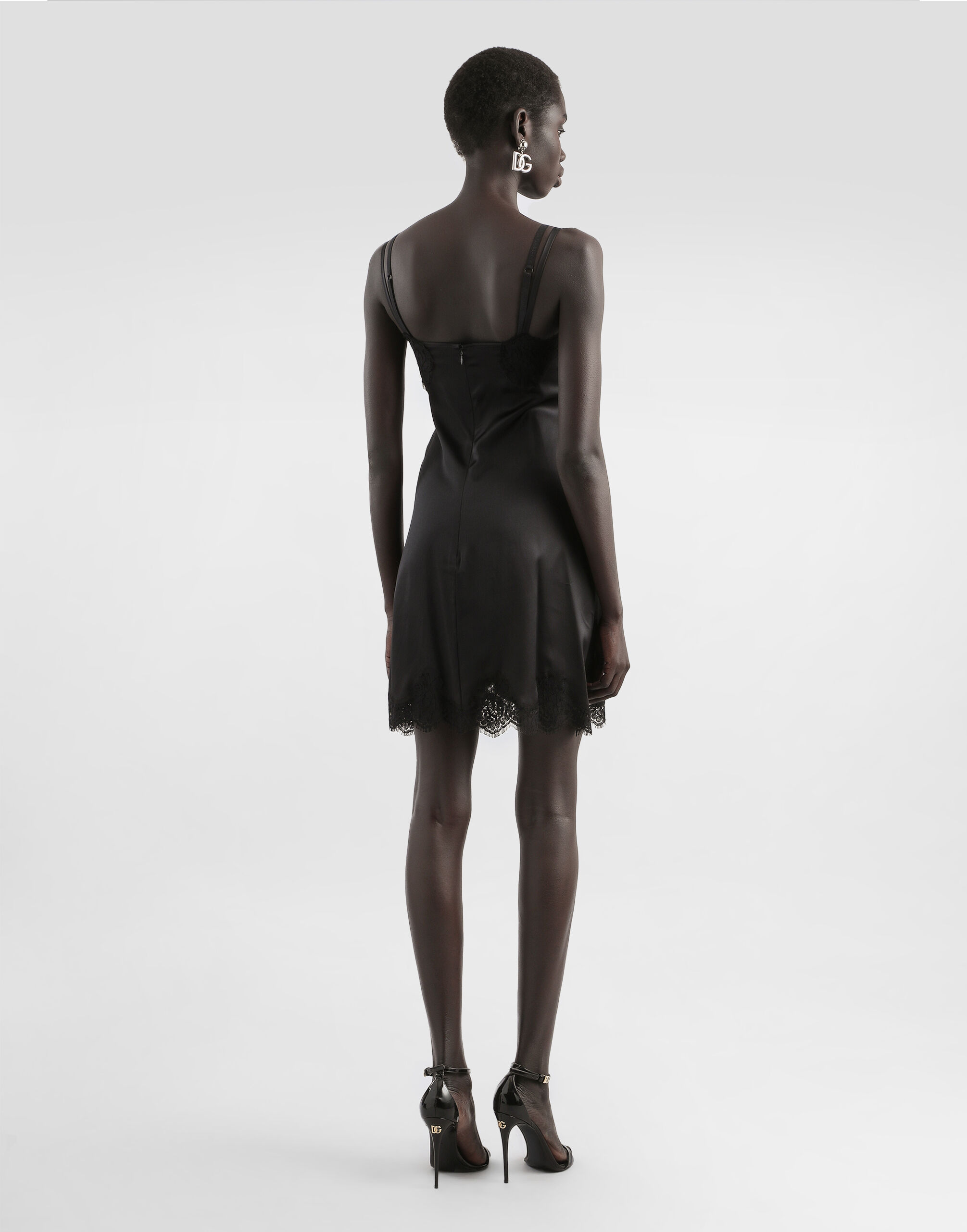 Short slip dress with Dolce&Gabbana tag in Black for Women