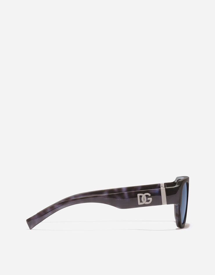 Dolce & Gabbana Gafas de sol DG Crossed Blue havana VG6206VN380