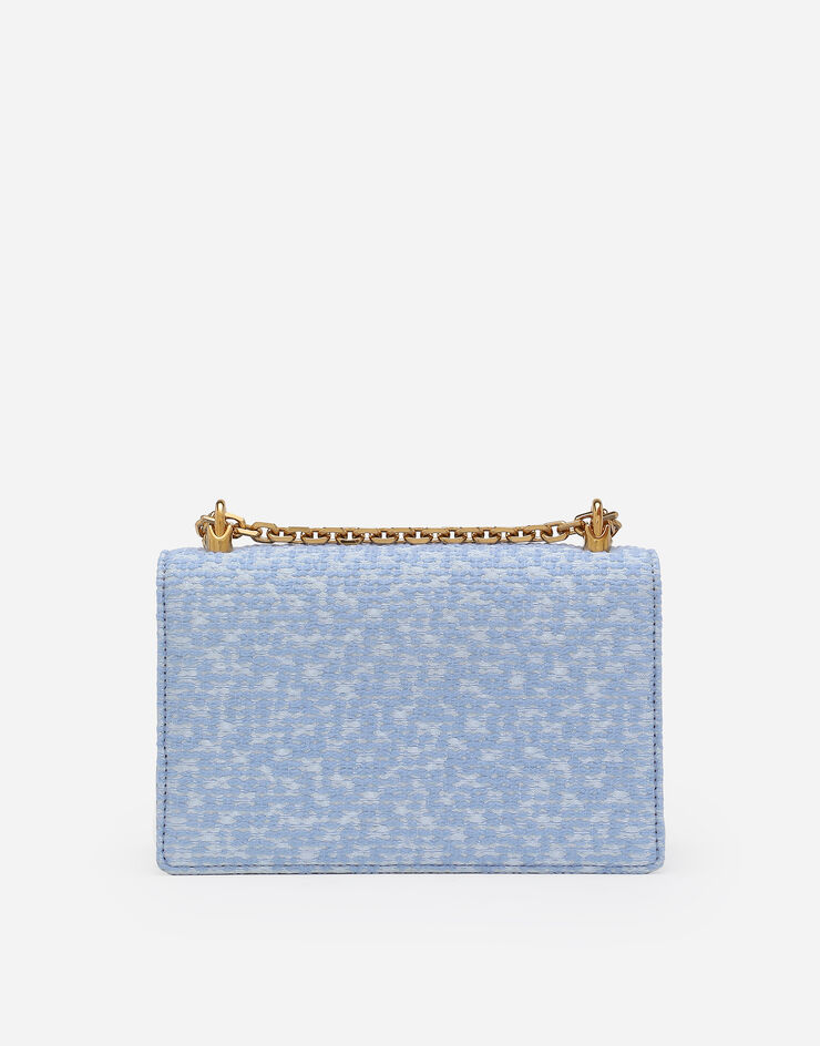 Dolce & Gabbana حقيبة كتف DG Girls متوسطة أزرق فاتح BB6498AV884
