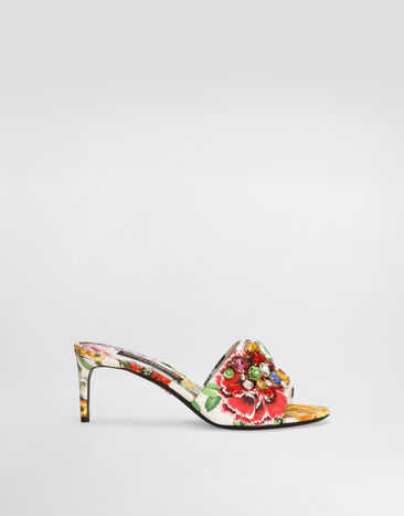 Dolce & Gabbana Brocade mules Print CQ0632A6L97