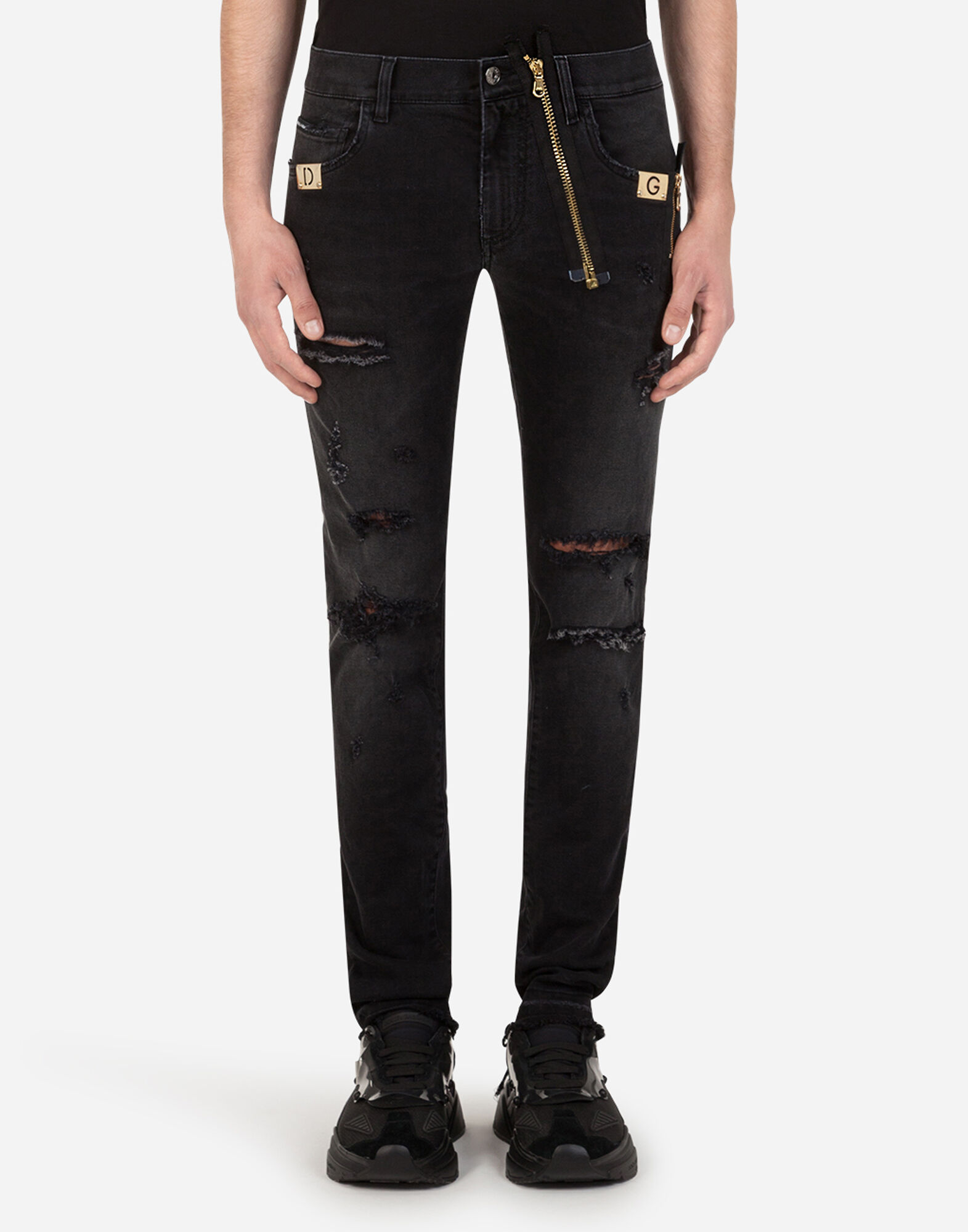 ジーンズ スキニーストレッチ パッチ