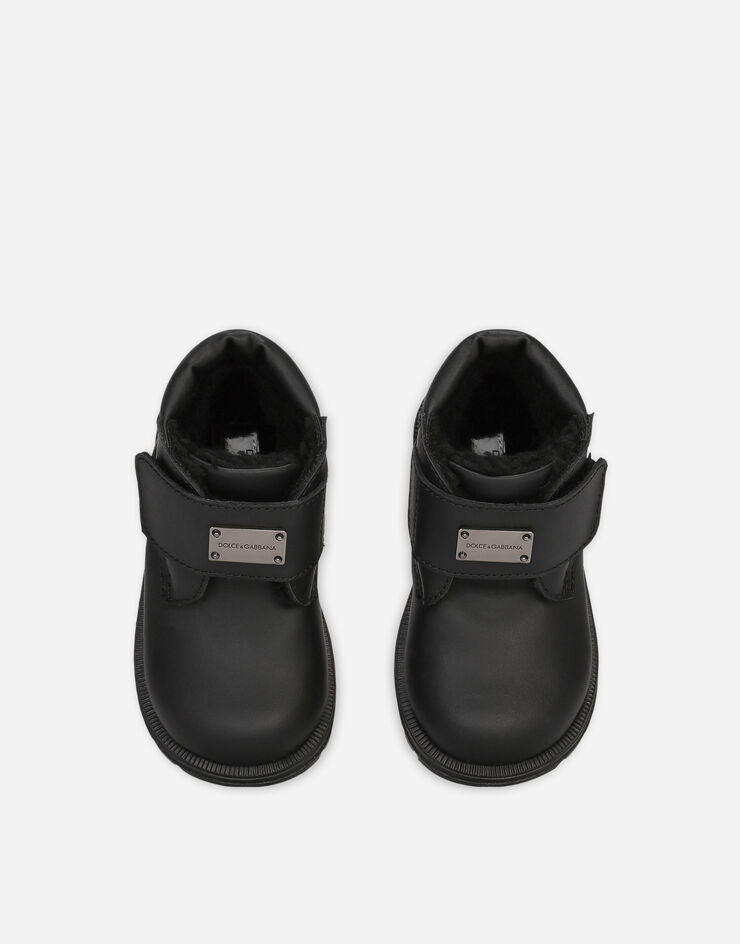 Dolce&Gabbana Calfskin ankle boots Black DL0075A3444