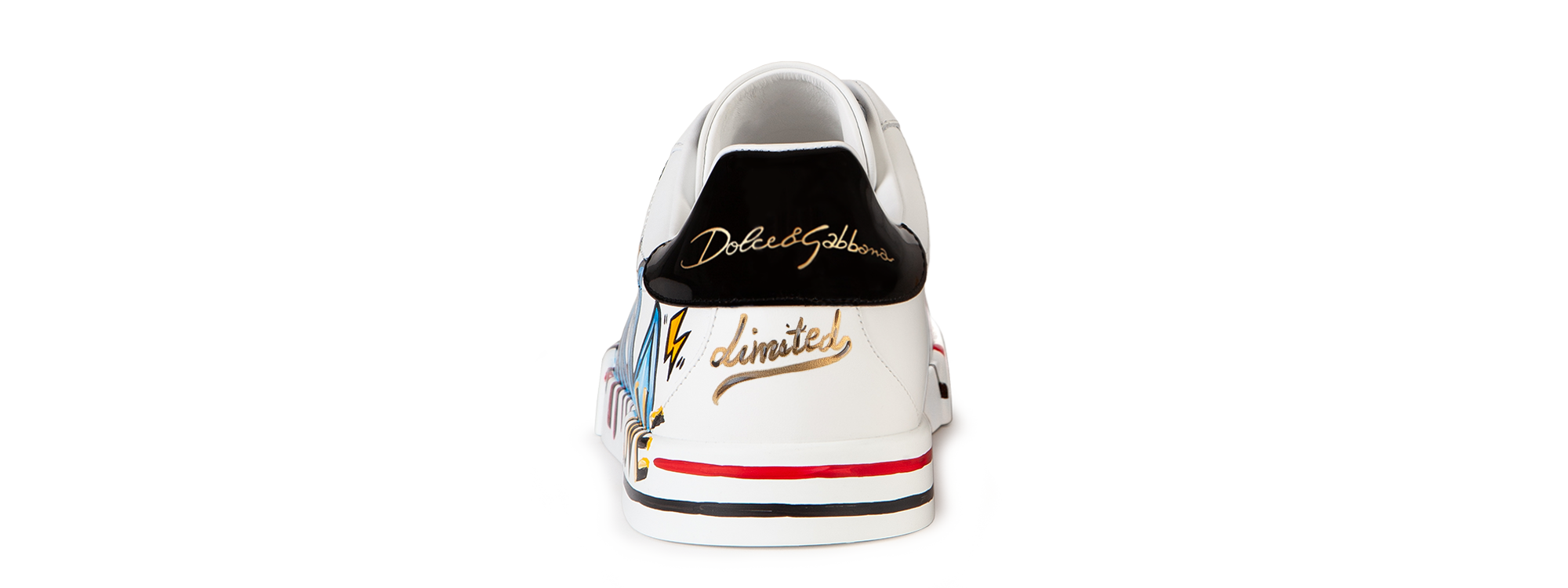Dolce & Gabbana Zapatillas Portofino nuevas DGLimited WHITE CS1558B5811