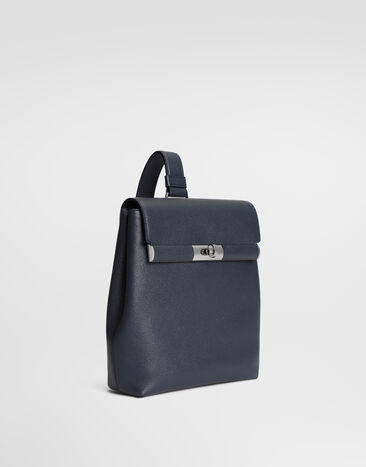 Dolce & Gabbana حقيبة كتف وعبر الجسم Marlene من جلد عجل Blue BM2482A0701