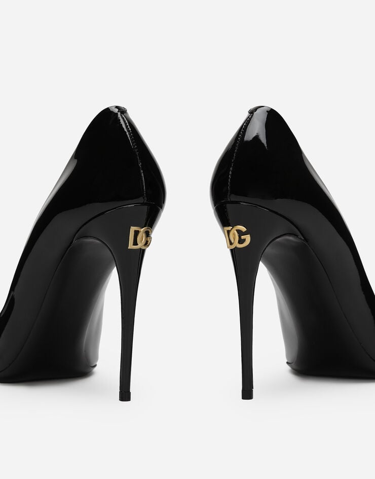 Dolce&Gabbana パンプス エナメル ブラック CD1710A1471