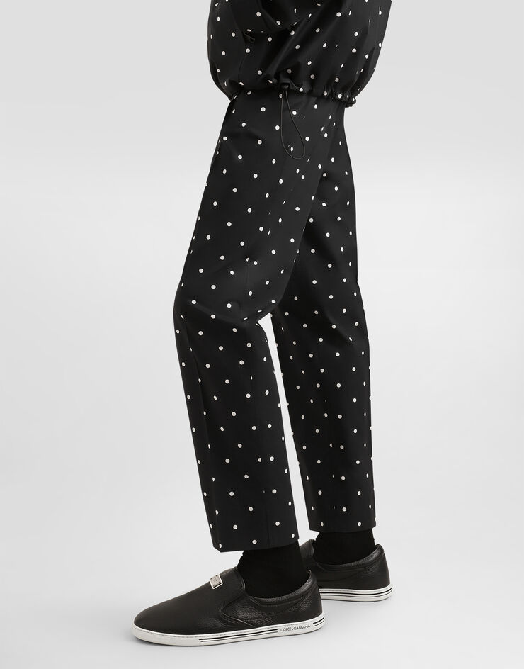 Dolce & Gabbana Cotton pants with double darts Print GV4EETHS5SO