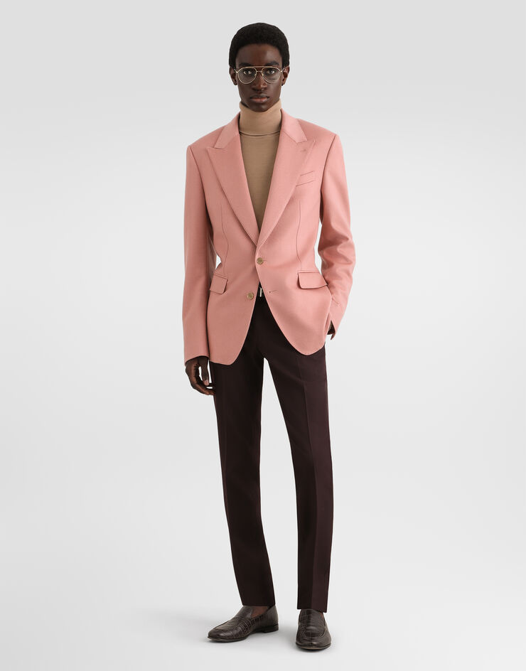 Dolce & Gabbana Sicilia light single-breasted cashmere jacket  G2TV4THU2BZ