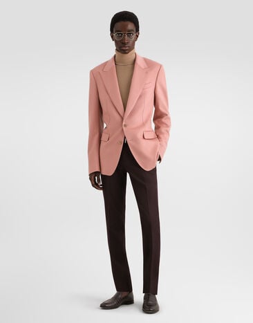 Dolce & Gabbana Sicilia light single-breasted cashmere jacket Dolce & Gabbana Sicilia light single-breasted cashmere jacket G2TV4THU2BZ