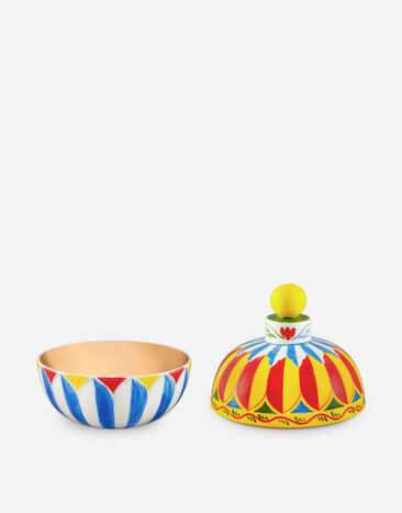Dolce & Gabbana Decorative Ceramic Jar Multicolor TCC085TCAD5